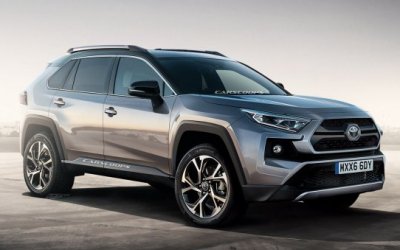 В Сети появился первый независимый тизер новой Toyota RAV4