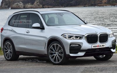 В Сети появился независимый тизер новой версии BMW X5 от российских дизайнеров