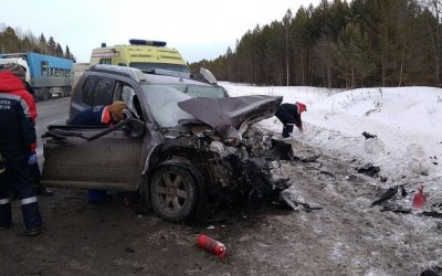 Водитель иномарки погиб в ДТП в Свердловской области