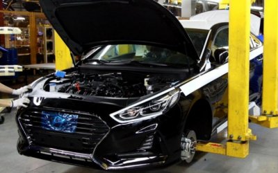 В России стартовало производство Hyundai Sonata