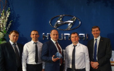 АВИЛОН признан лучшим дилером по корпоративным продажам Hyundai!