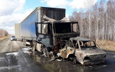 Водитель Daewoo погиб в ДТП на трассе Тюмень — Омск