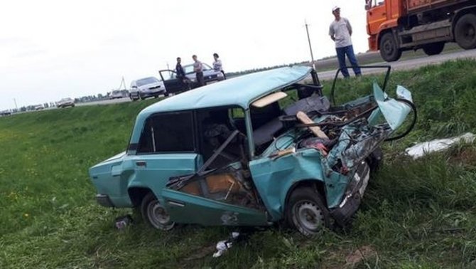 Молодая женщина погибла в ДТП в Татарстане