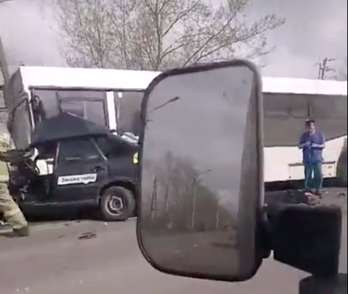 В Кемерове в ДТП с автобусом погиб человек