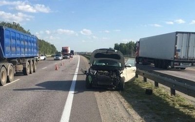 Двое детей пострадали в ДТП на трассе М-4 под Тулой