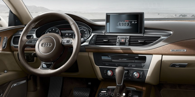 Audi A7 Sportback салон