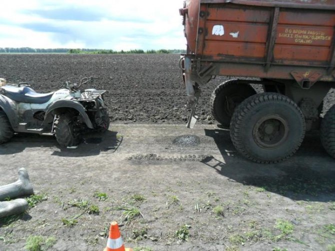 В ДТП с квадроциклом в Тамбовской области погиб человек (3)