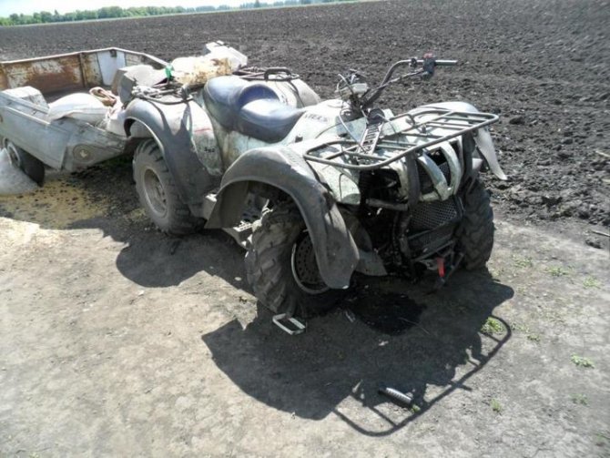 В ДТП с квадроциклом в Тамбовской области погиб человек (1)