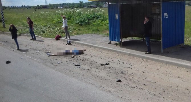Мотоциклист погиб в ДТП в Волхове (1)