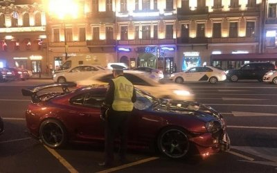 В центре Петербурга иномарка насмерть сбила женщину