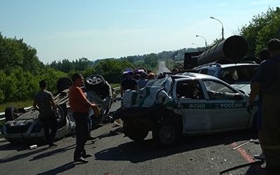 Четыре человека погибли в массовом ДТП в Пензенской области