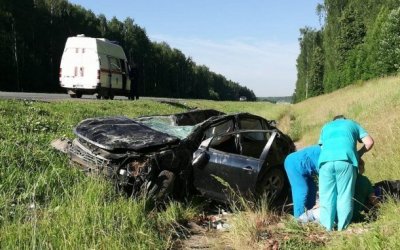 В ДТП под Тулой погиб человек и пострадали двое детей