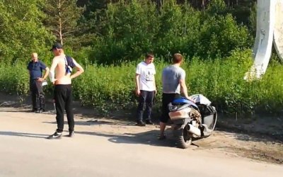 В Перми в ДТП погиб скутерист – сломанное ребро проткнуло сердце
