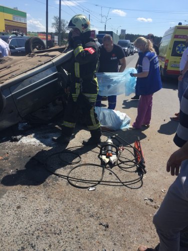 Таксист погиб в ДТП на въезде в Иваново (2)