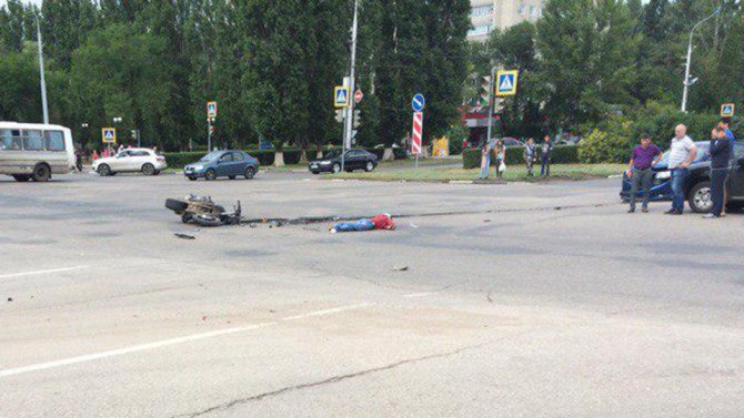 Мотоциклист погиб в ДТП в Балакове (2)