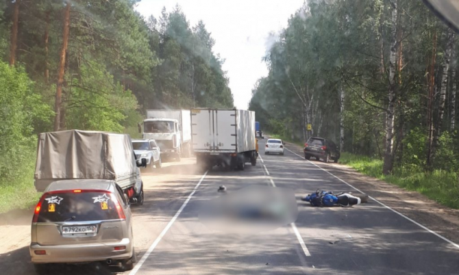 Молодой мотоциклист погиб в ДТП в Нижегородской области