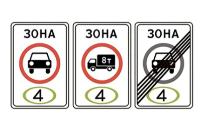 В России ввели запрет на проезд неэкологичных автомобилей, но не успели утвердить знаки