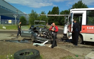 В Твери в ДТП с автобусом пострадали три человека