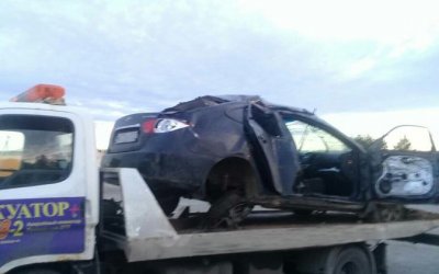 Пассажирка иномарки погибла в ДТП на трассе Челябинск-Харлуши