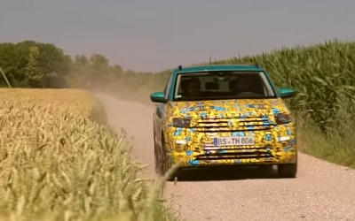 Новый кроссовер Volkswagen T-Cross впервые показали на видеотизере