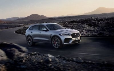 «Заряженный» кроссовер F-PACE SVR показали на Фестивале скорости в Гудвуде
