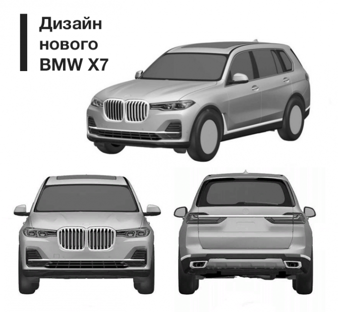Дизайн нового BMW X7