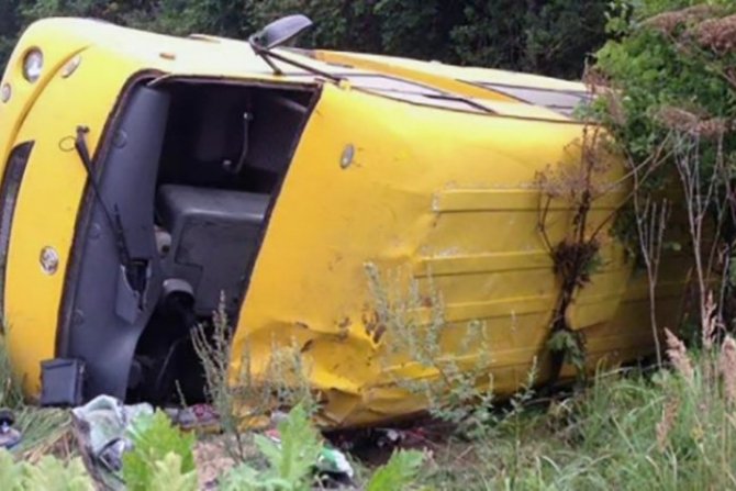 9 человек пострадали в ДТП с автобусом в Калужской области