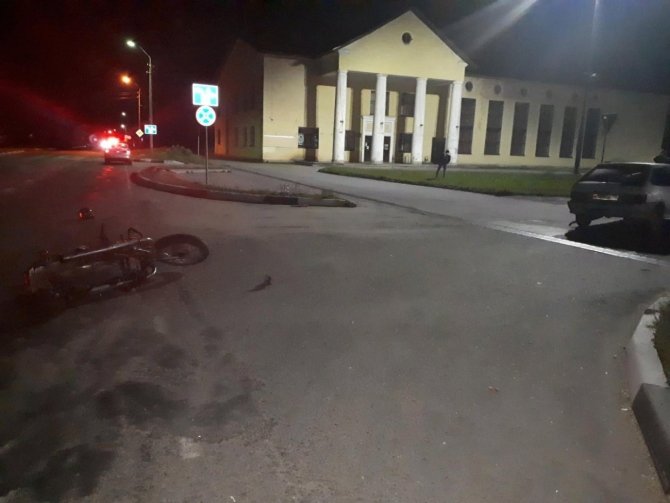 15-летняя пассажирка мотоцикла пострадала в ДТП в Карелии