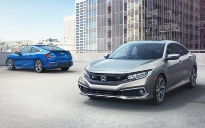 Седан и купе Honda Civic обновились до модельного ряда 2019 года