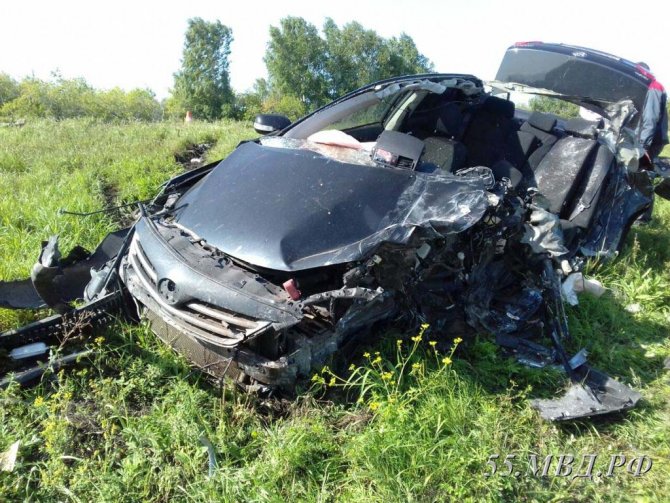 Два человека погибли в ДТП на трассе Омск — Тюмень