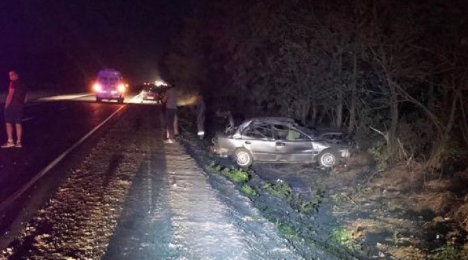 В Новокубанском районе в опрокинувшейся машине погиб водитель (1)