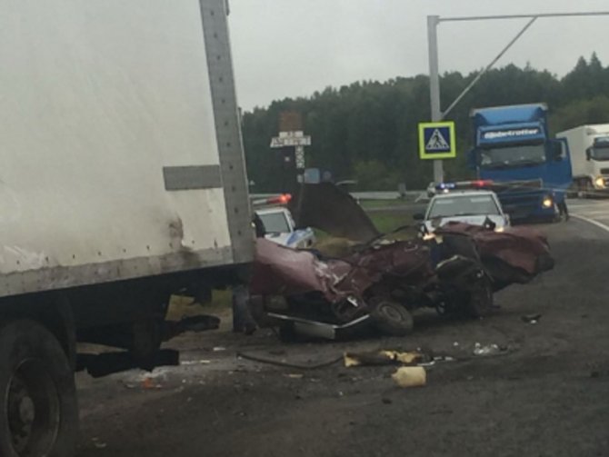 16-летний водитель погиб в ДТП под Омском