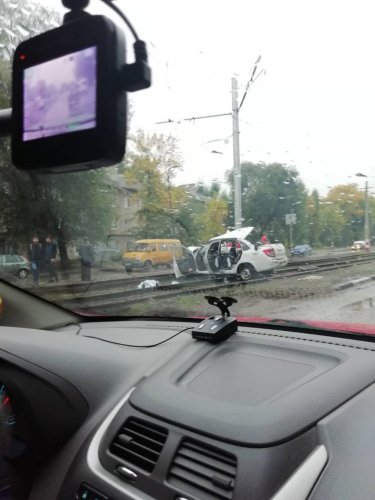 Водитель такси погиб в ДТП в Ульяновске