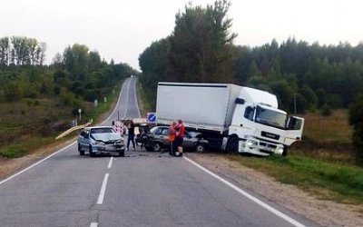 Женщина и подросток пострадали в ДТП в Одоевском районе