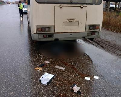 В Рязани автобус насмерть сбил женщину (1)