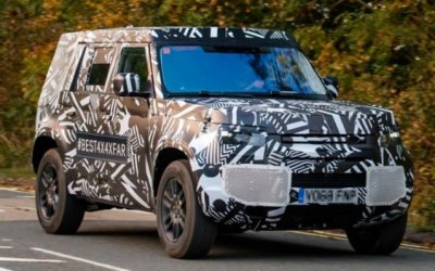 Папарацци «поймали» новый Land Rover Defender
