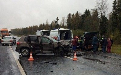 Трое погибли в ДТП в Вологодской области