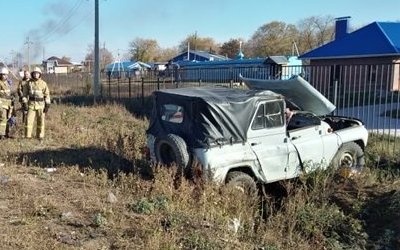 Водитель УАЗа погиб в ДТП в Самарской области