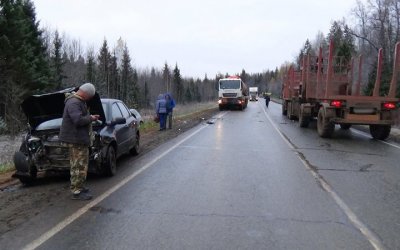 Два человека пострадали в массовом ДТП в Удмуртии