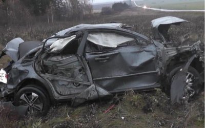 Водитель и пассажир иномарки погибли в ДТП в Башкирии