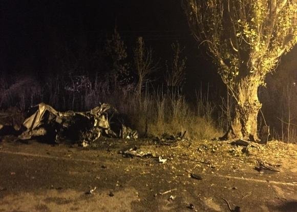 В Краснодарском крае «Гранта» врезалась в дерево – водитель погиб (1)