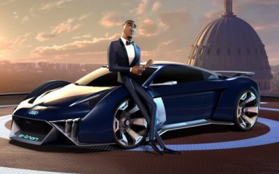 Первый концепт-кар Audi для анимационного фильма 
