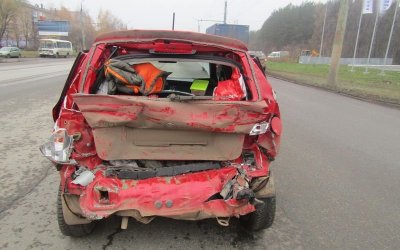 Трое детей пострадали в ДТП в Ижевске