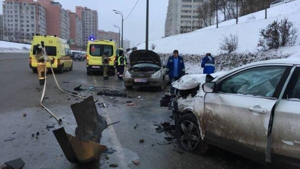 Молодой человек погиб в ДТП в Казани
