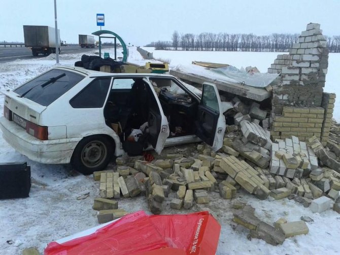 Два человека пострадали в массовом ДТП под Воронежем (1)