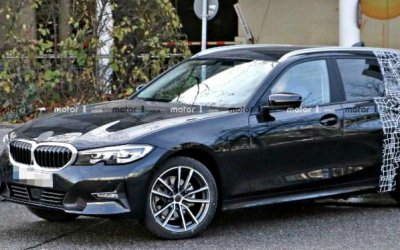 Новый универсал BMW 3-Series появился на дорогах