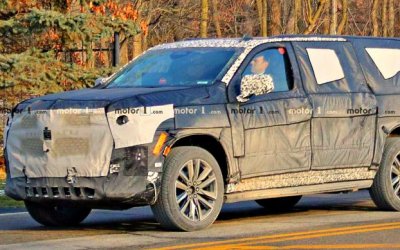 Cadillac испытывает новый Escalade