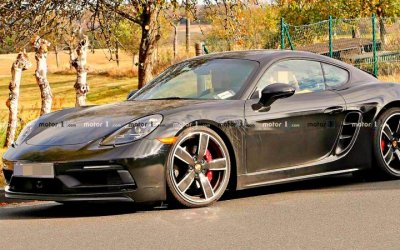 Porsche 718 Cayman T «засветился» на Нюрбургринге