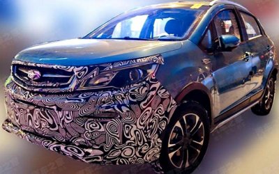 В Китае тестируется кроссовер Geely Vision X3