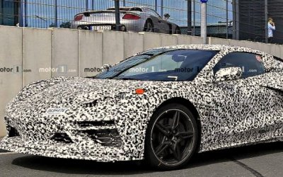 Папарацци «поймали» новый Chevrolet Corvette